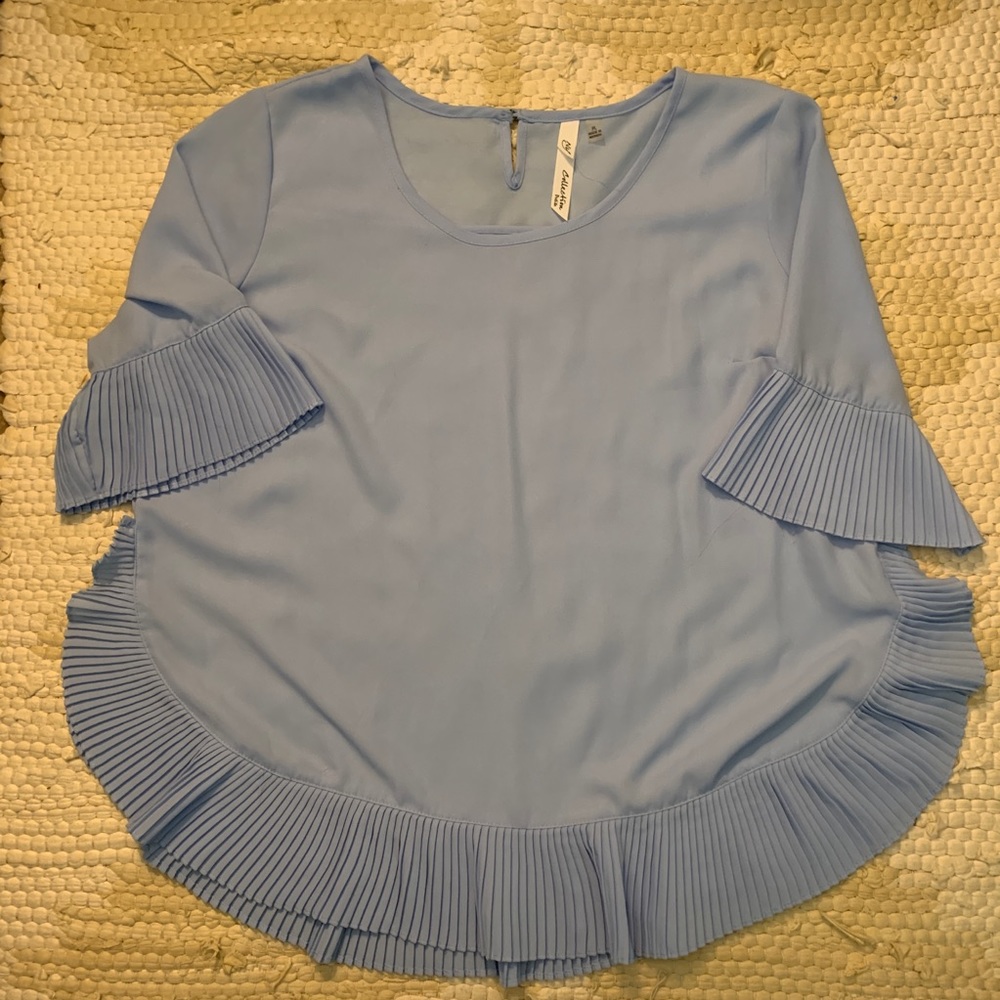 Modern Ruffle Blouse